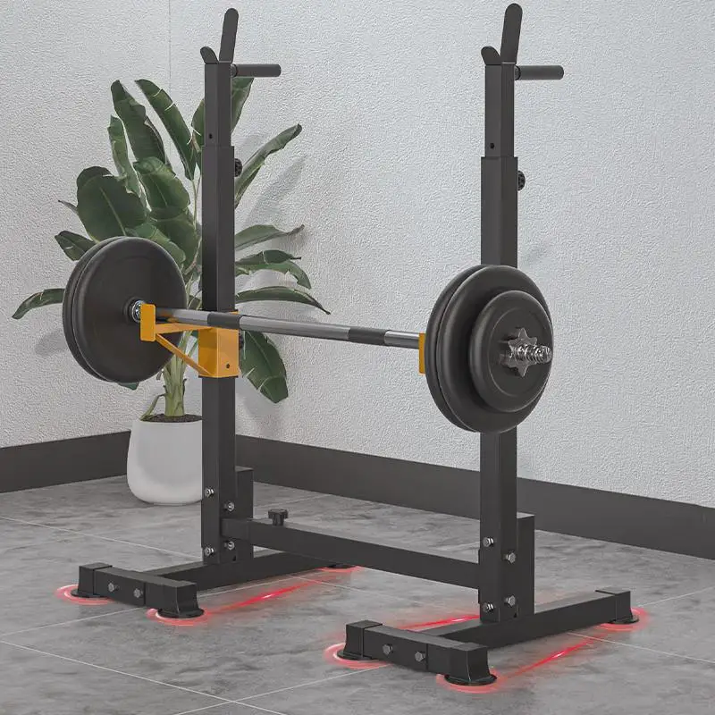 Bench Press Rack Squat Rack Household Fitness Equipment Dumbbell Stool