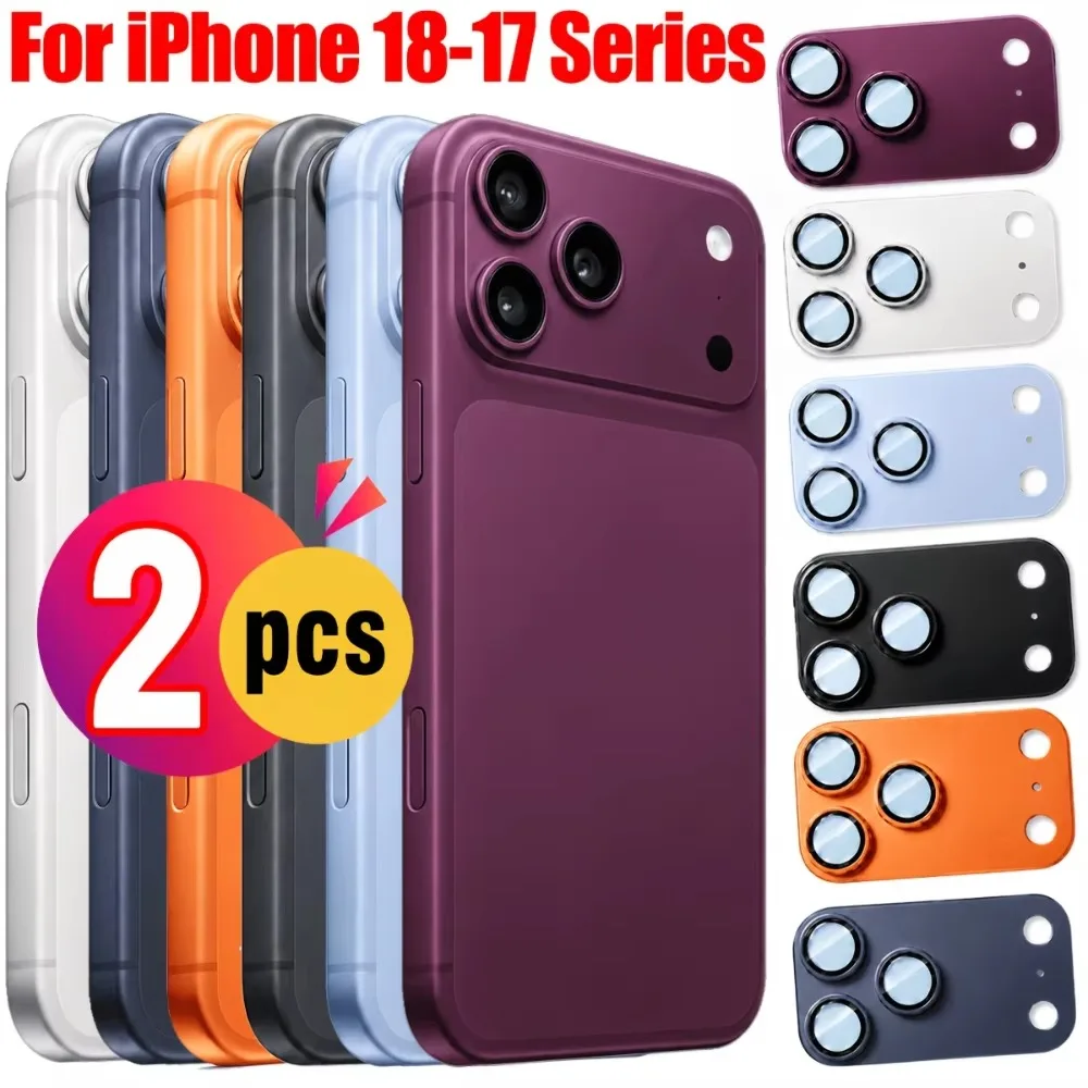Camera Lens Matte Screen Protector For iPhone 18 17 Pro Max Air Duo 9H Metal Tempered Glass With Strong Adsorption Case-Friendly