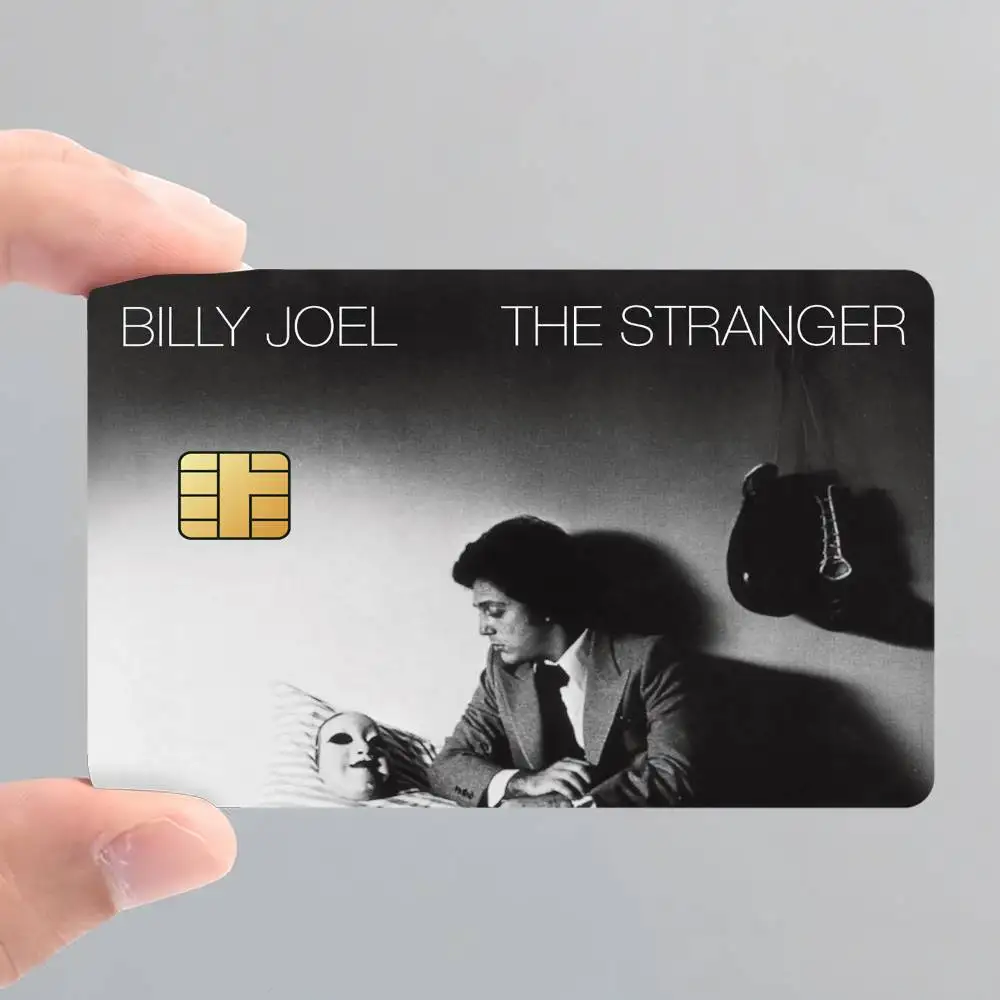 Singer B-BillY-Y J-Joel Card Stickers for Bank Access Protective Waterproof Film Cover Sticker Surprise Gift