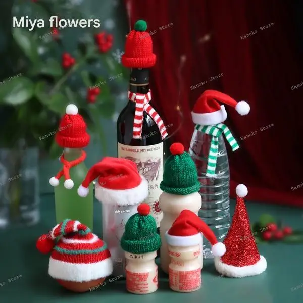 

Рождественский пинг-понг, хризантема, материал «сделай сам», красное вино, напиток, леденец, декоративная шляпа, декоративный мини-шерстяной шарф