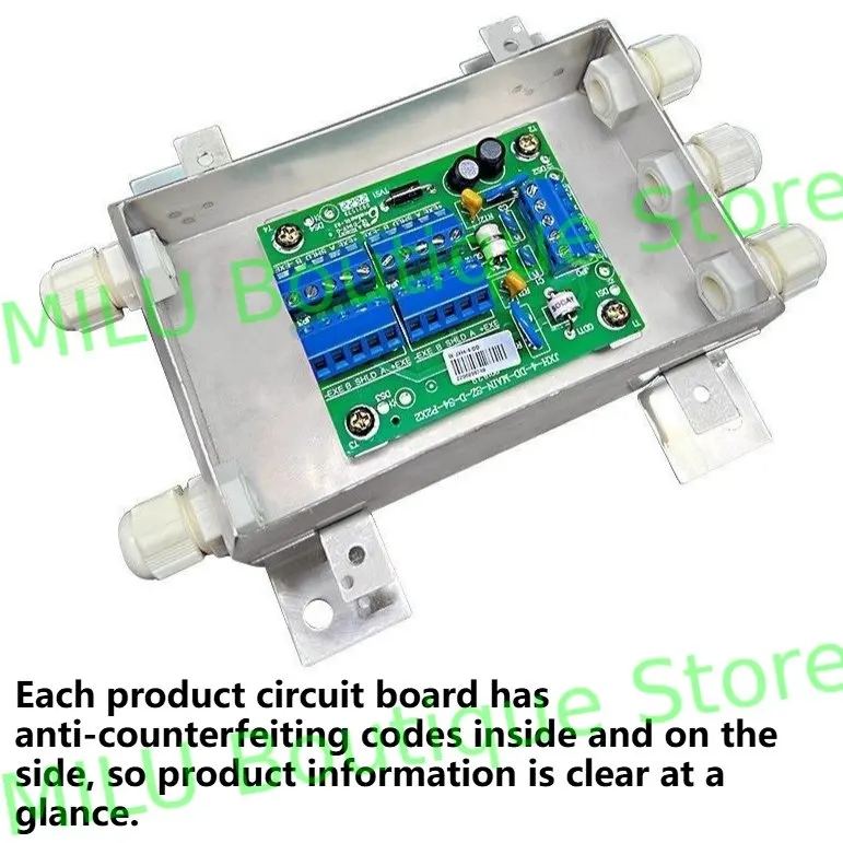 Anti Water Junction Box Weight Bridge Truck Floor Die Casting 4/6/8/10 Wire Weighing Scale Load Cell Sensor Adapter