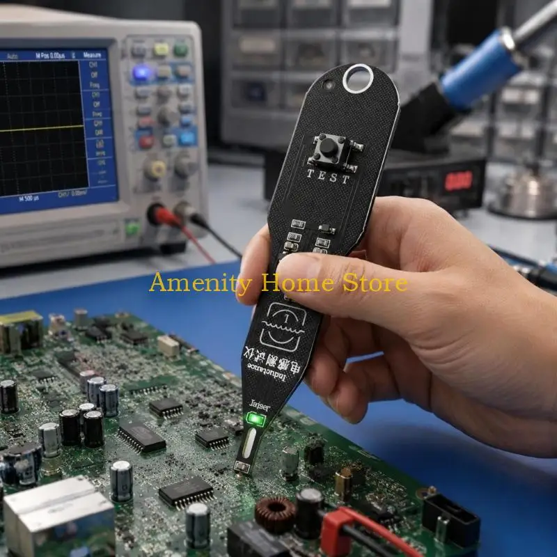 F26C Capacitors and Inductor Tester Inductance Detector with Inductive Probe for Checks Without Component Removal and Visible
