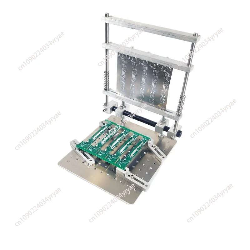 Manual Benchtop Solder Paste Printer for SMT Assembly -  PCB Stencil Solder Paste Printing Table