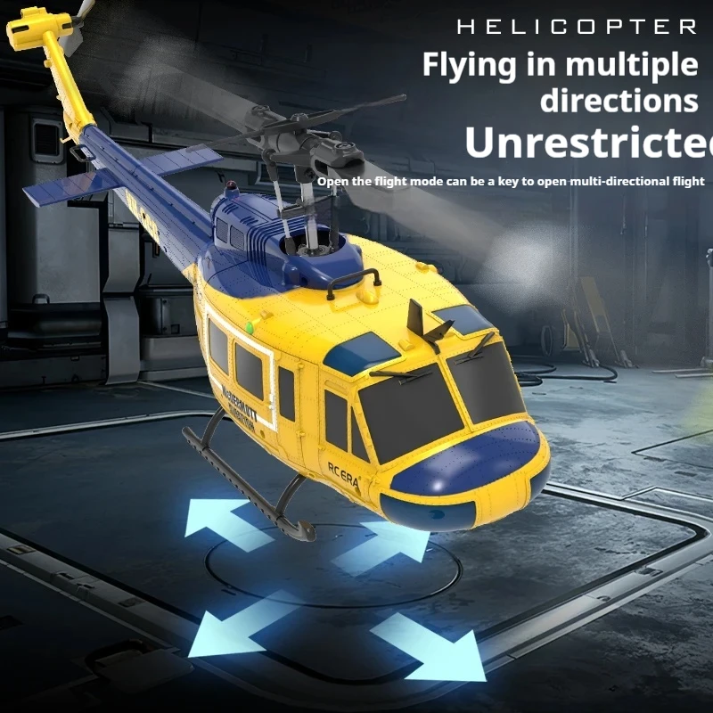 C032 รีโมทคอนโทรล Armed Drone ประกอบจริง Huey Uh1 เฮลิคอปเตอร์หกช่อง Stunt รุ่น Drone จําลองของเล่นเด็ก