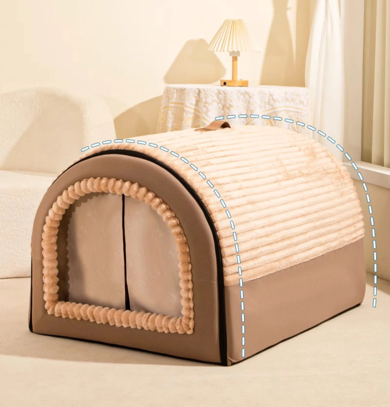 Thumbnail 3 - #11 Enclosed Cat Cave Beds List of Top Picks