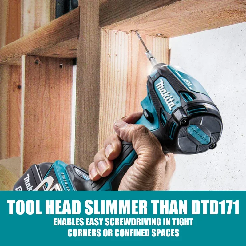 Makita DTD172Z Brushless Cordless Impact Driver LXT BL 18V Lithium Power Tools 180NM