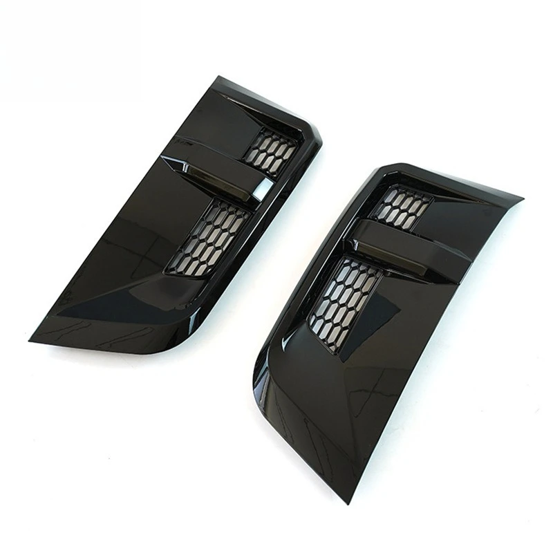 Insect-proof mesh cover appearance modification accessories 110 bright black fender air inlet