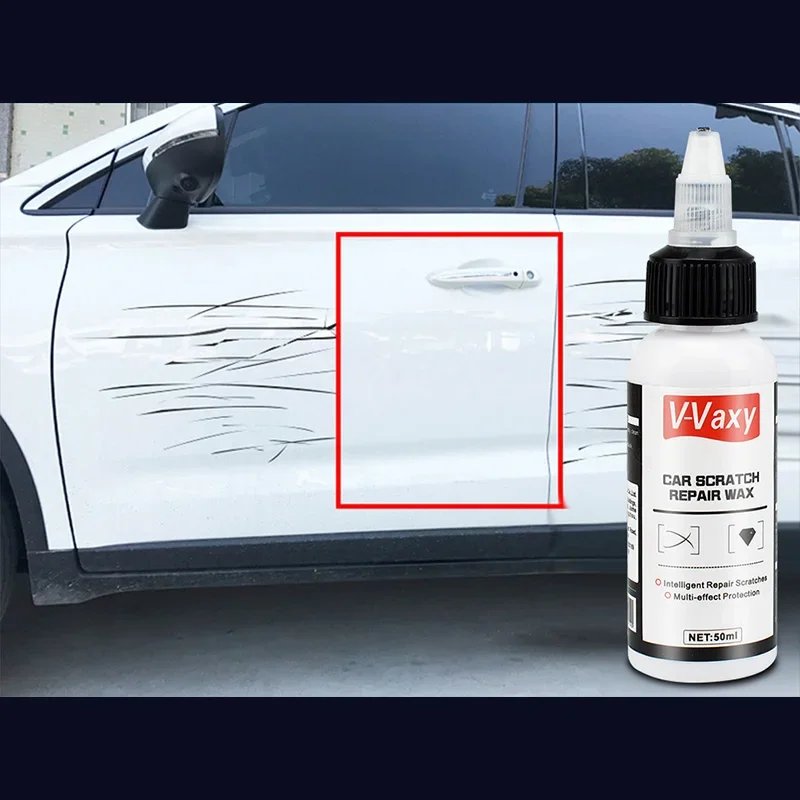 

V-Vaxy Car Scratch Repair Wax Liquid Glass Polish Shiny Paint Restorer Scratch Repair Wax Suitable for All Vehicle Surface Amagi