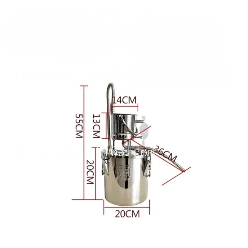 6LHousehold small brewing equipment Hydrosol machine Distilled water roasting machine Baijiu equipment