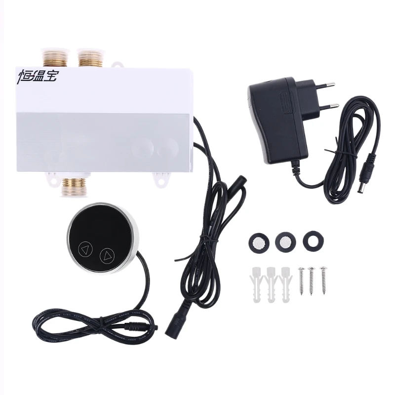 Toque Termostático Torneira Xing Controlador Água Minidigital Lcd Xer Box Temperatura da Água g1 ue