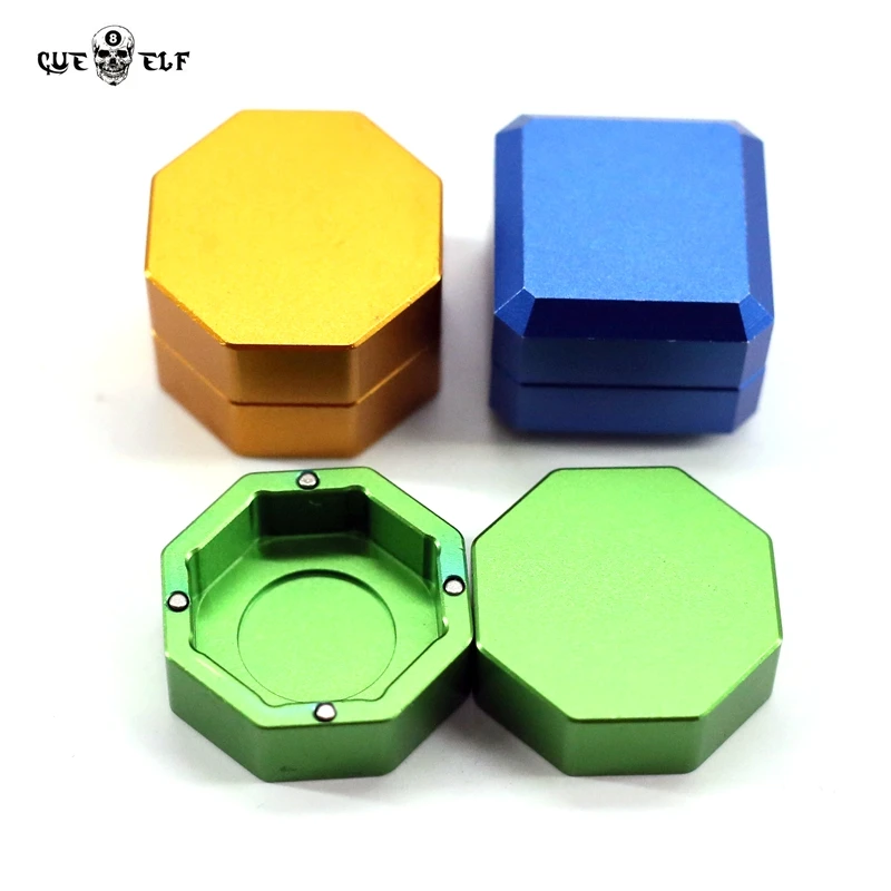 OEM customized aluminium magnetic chalk holder for Snooker Billard Pool Cue