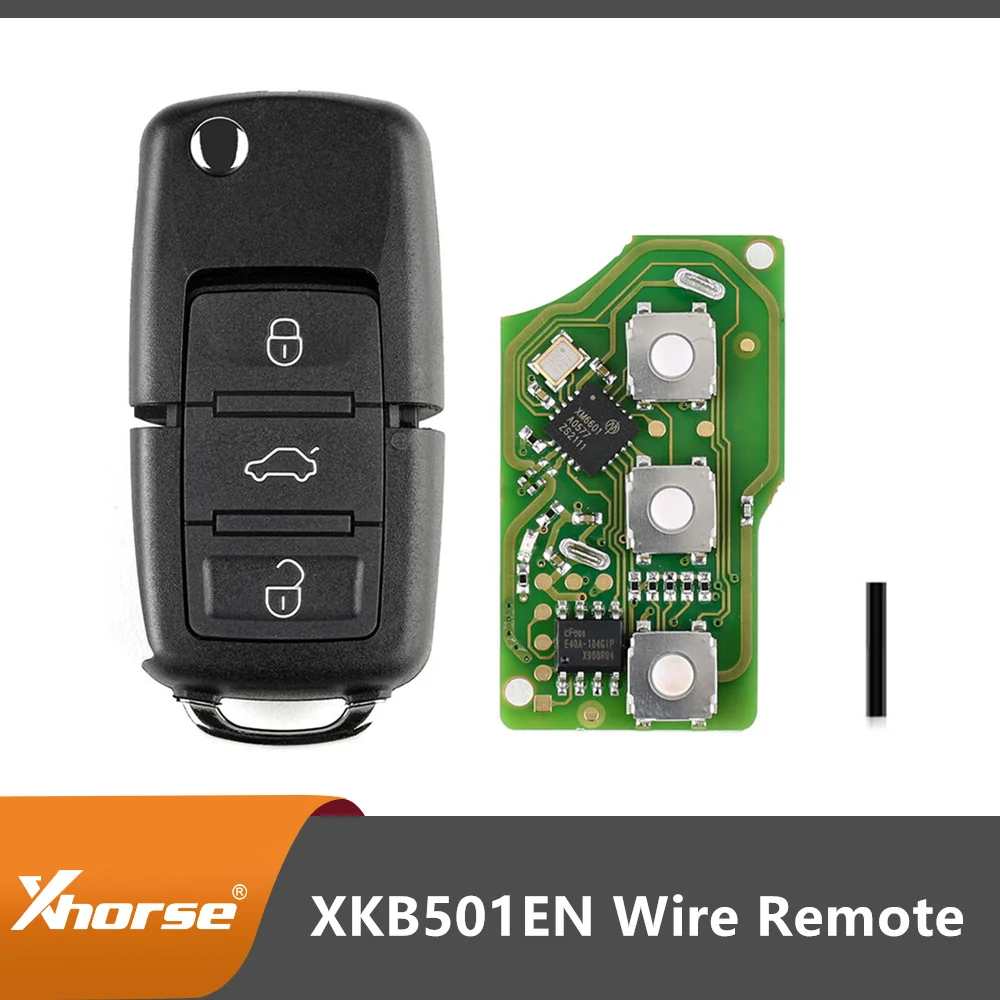 

Xhorse XKB501EN Wired Universal Remote Key for Volkswagen B5 Type 3 Buttons