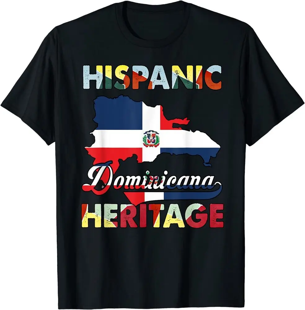 Dominican Republic Flag Heritage Dominicana Design Tee T-Shirt   Anime Graphic T-shirts for Men Clothing Women