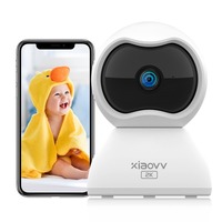 XIAOVV-Q2 PTZ indoor cctv camera wifi wireless security camera wireless Phone remote control pet camera