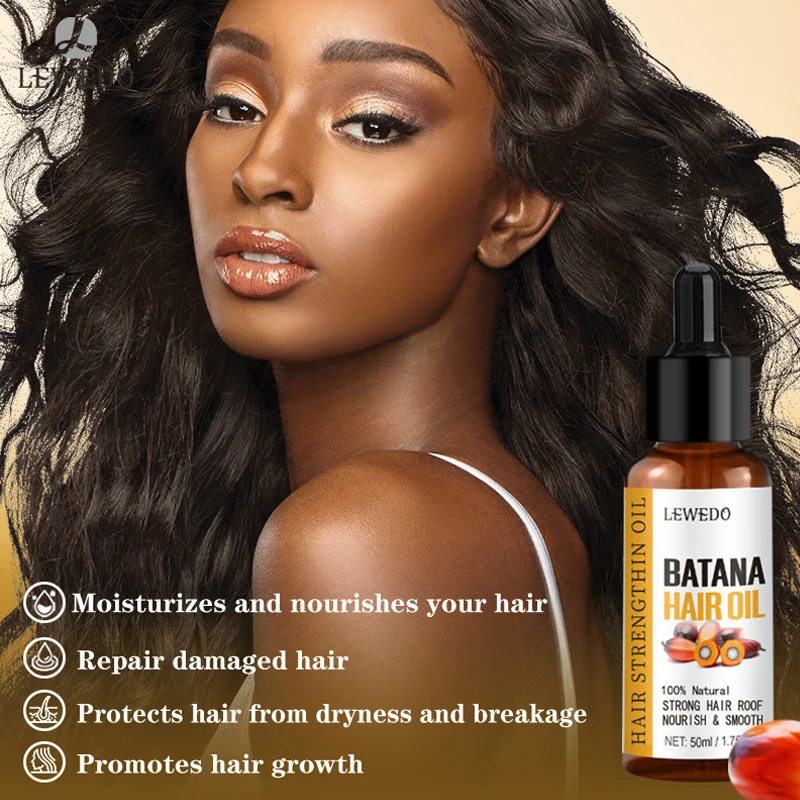 50ml Batana Sets Hair Care Oil Traction Alopecia Batana Hair Mask Anti Hair Break Hair Strengthener Hair Loss Treatment Spray