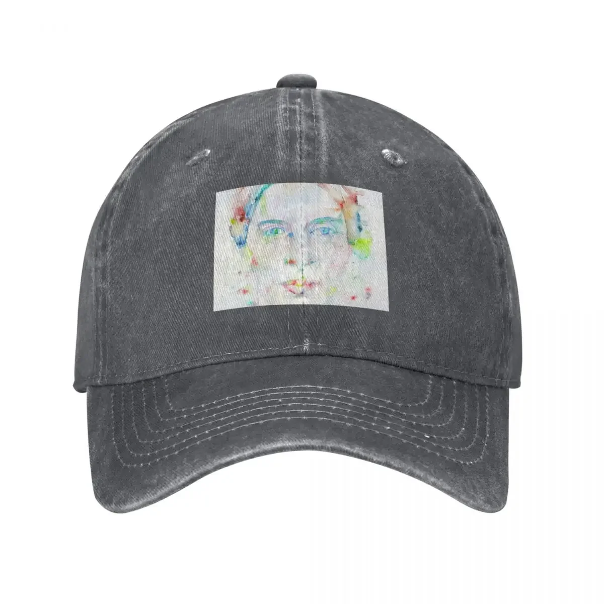 EMILY DICKINSON - watercolor portrait.2 Baseball Cap fishing caps man hats on offer funny hat Hats Man Women's