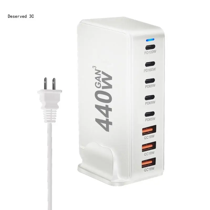 Universal Compatibility 440W USB C with PD for Quick Charging 5V3A 9V3A 12V3A Output