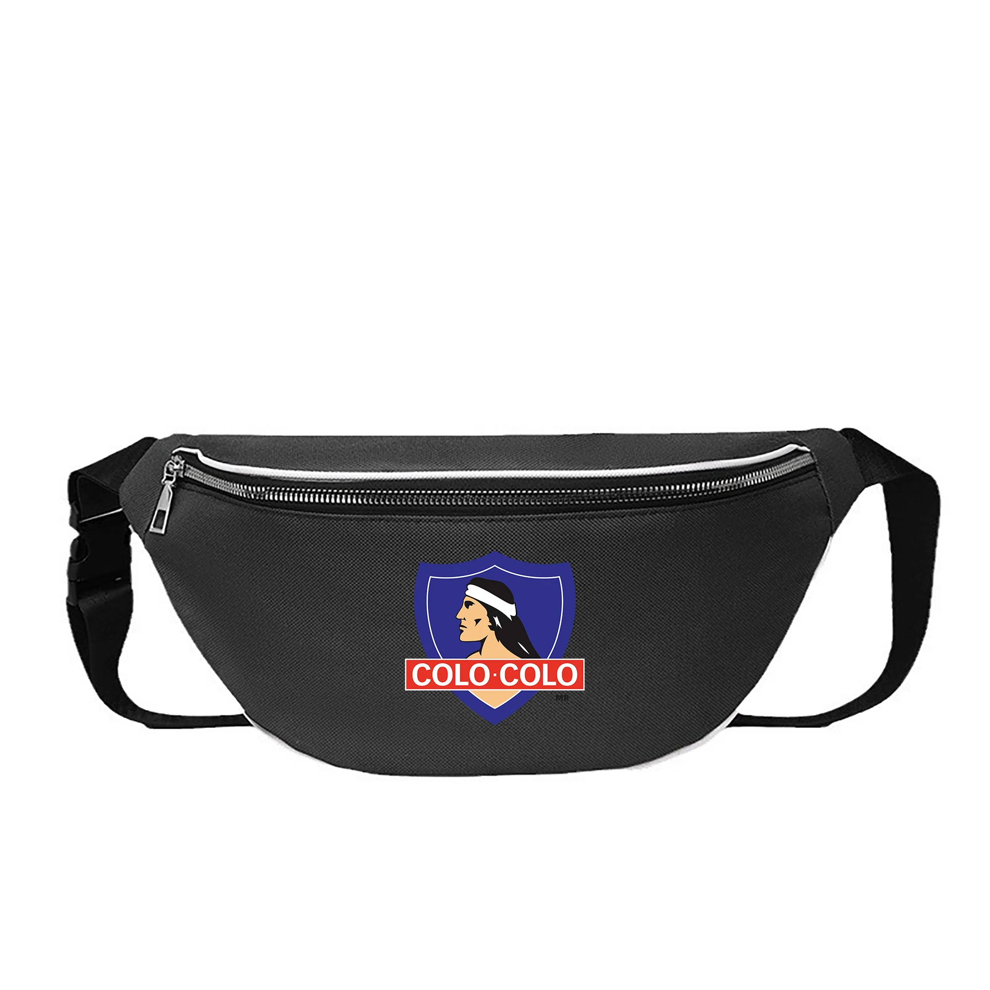 

Chile Club Social y Deportivo Colo-Colo Waist bag Crossbody Bag Travel Sling Bag Casual Sports Back Pack Support Custom YB-029