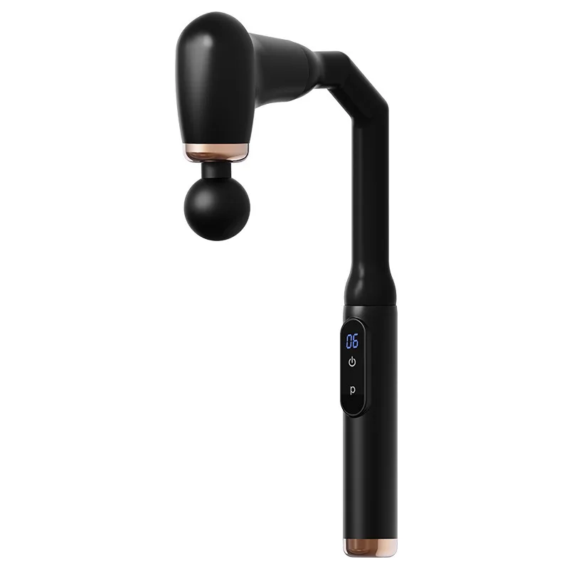 Angled Massage Gun, Professional Handheld Electric Massager for Trapezius Muscle, Handheld Muscle Relax Massager