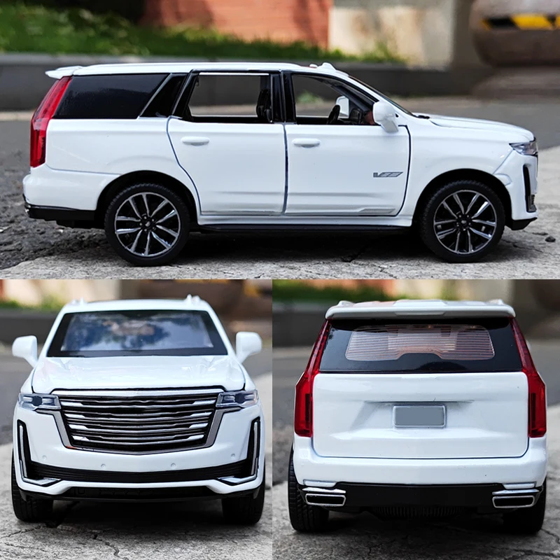 لعبة نموذج سيارة سيدان/SUV مصنوعة من خليط معدني بمقياس 1:32 - وظيفة الصوت والضوء، أبواب قابلة للفتح، عمل سحب للخلف - هدية مثالية لعيد الميلاد للأولاد