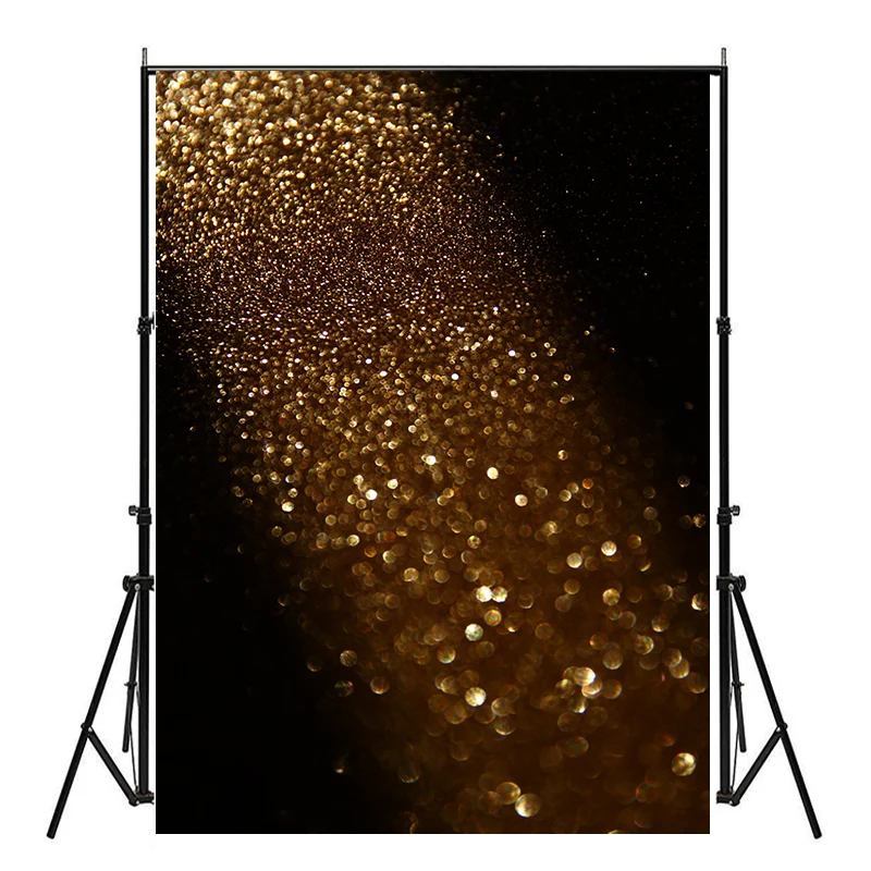 DIY Backdrops Gold Glitter Backgrounds Birthday Party Custom Background for Photo Studio Decoration Baby Child Photography Props