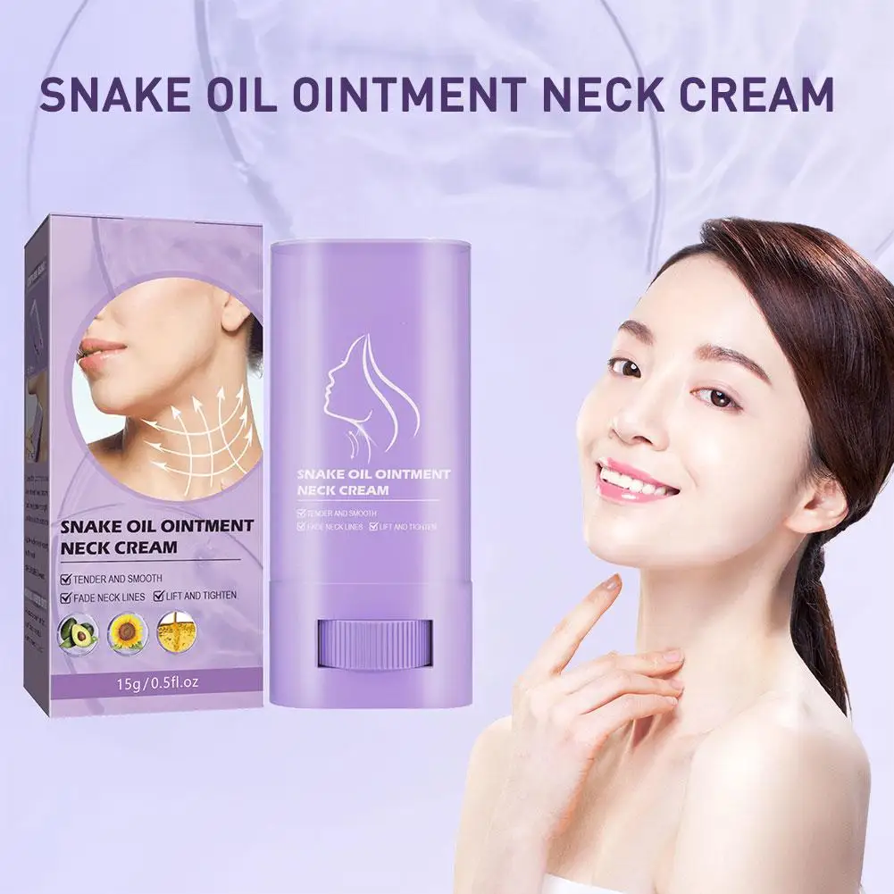 Huile naturelle pour salle de bain, 15g, crème raffermissante pour le cou, déformable, raffermissante, blanche, hydratante, soin, S V6y4