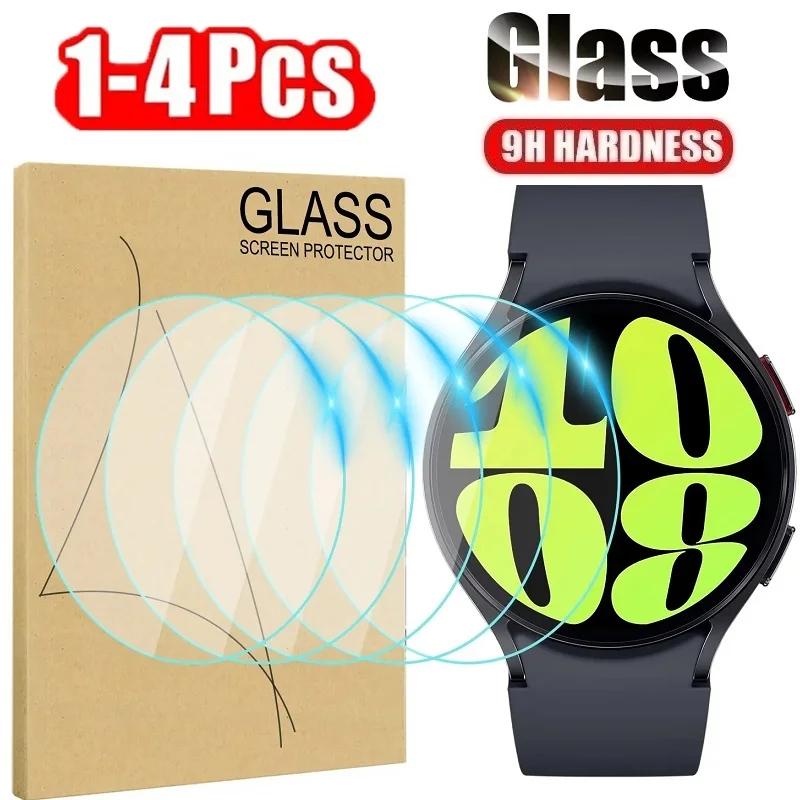 For Samsung Galaxy Watch 6 5 4 40MM/44MM Screen Protector Tempered Glass for Samsung Watch 4/6 Classic 42/46/43/47MM Film Foil