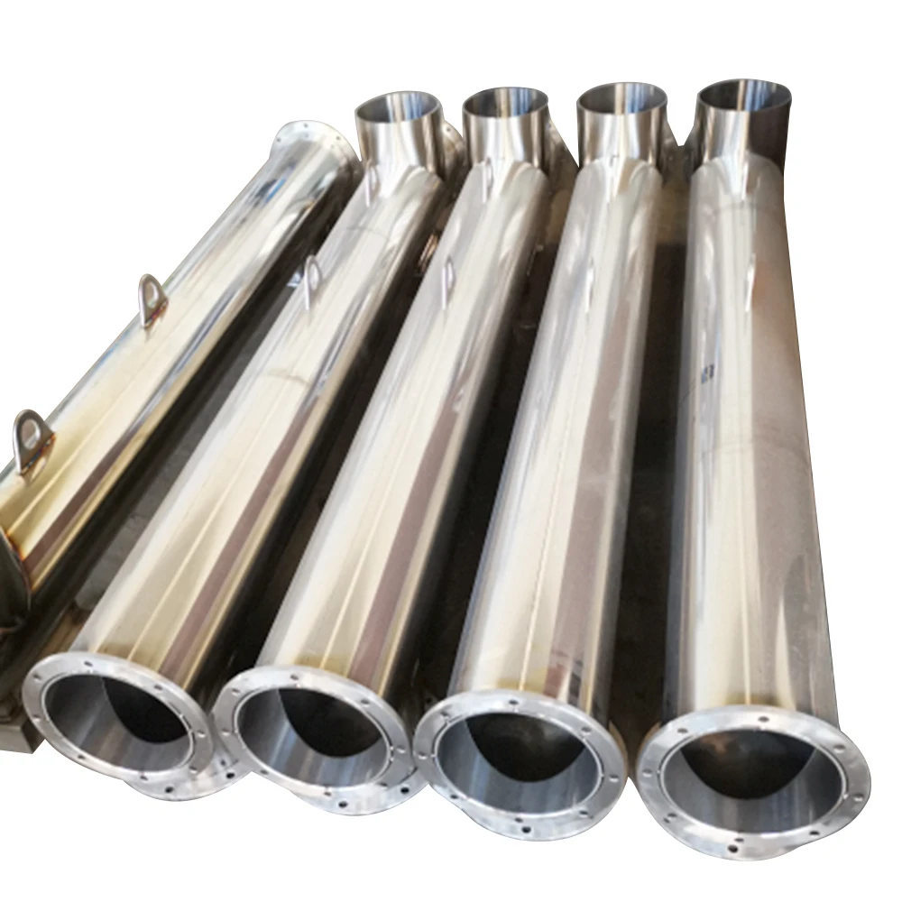 Custom Processing Spiral Shell Pipe Non‑Alloy Stainless Steel Carbon Steel Material Arc Welding Spray Coating Fabrication Servic