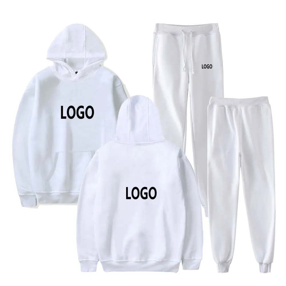 

Customized hoodie set with customizable pattern logo