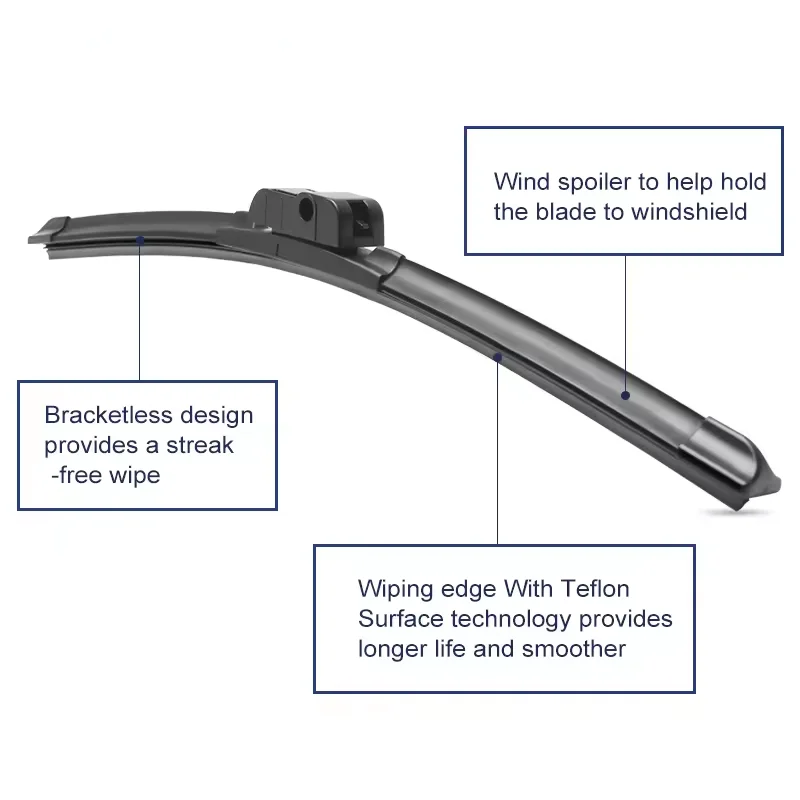 Wiper Front Wiper Blades For VW Golf 4 Bora 2002 2003 2004 2005 Windshield Windscreen Front Window 21\