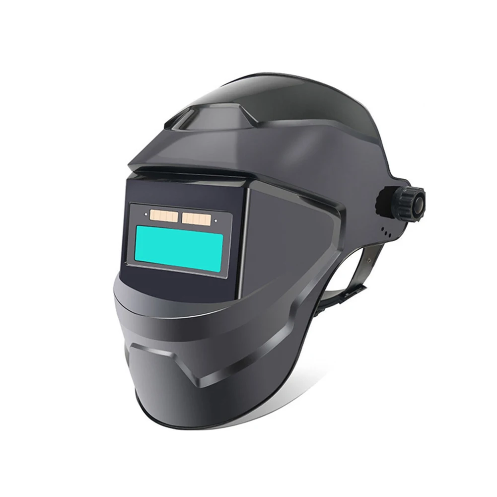 

Automatic Dimming Welding Facemask Helmet For Weld Grind Cut With 20 Pcs Lens Welding Head-mounted Protective Mask Welding Helme