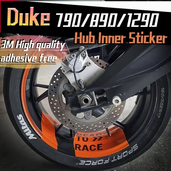 390/790/890/1290 Süper Duke Motosiklet Dekorasyon Tekerlek Göbeği İç Halka Etiket 17 