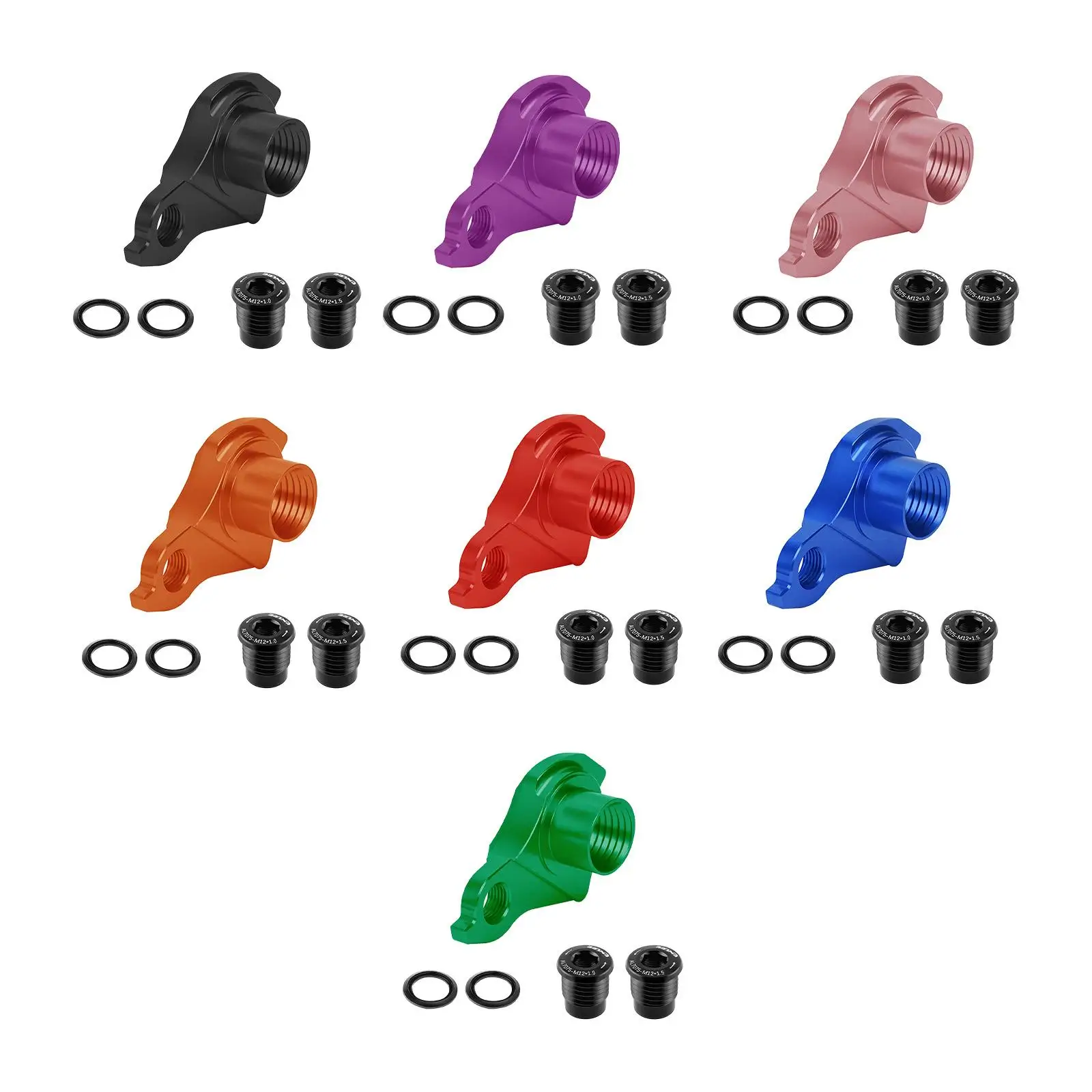 شماعة Derailleur الخلفية للدراجة الجبلية من سبائك الألومنيوم، ملحقات تروس بديلة سهلة التركيب لإصلاح الدراجات