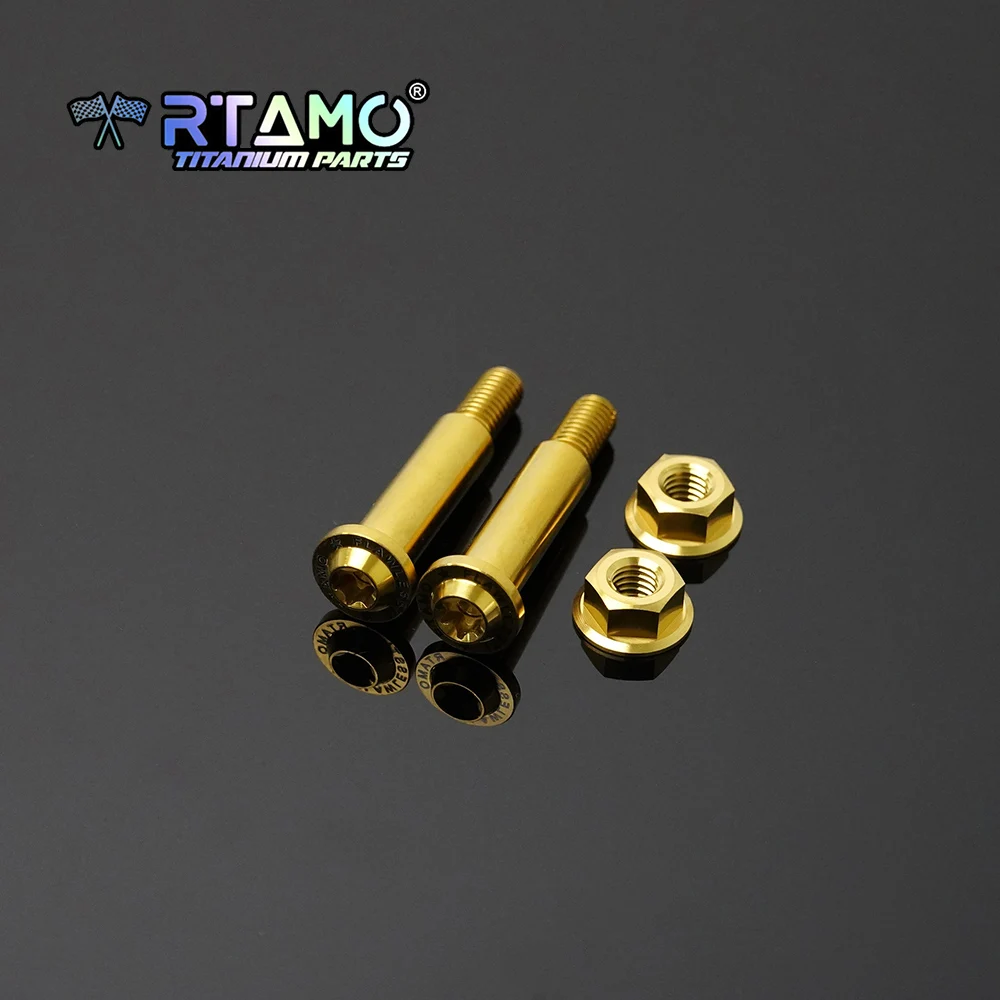 RTAMO Grade 5 Titanium Bolts Motorcycle Screw for Dcuati Panigale V2 Windshield Bolt Pump Screw Titanium Fasteners