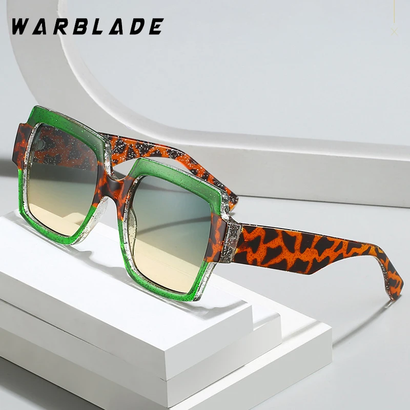 

Personality Vintage Oversized Square Frame Women's Sunglasses Brand Designer Men Sunglass Outdoor Driving Eyewear Unisex UV400
