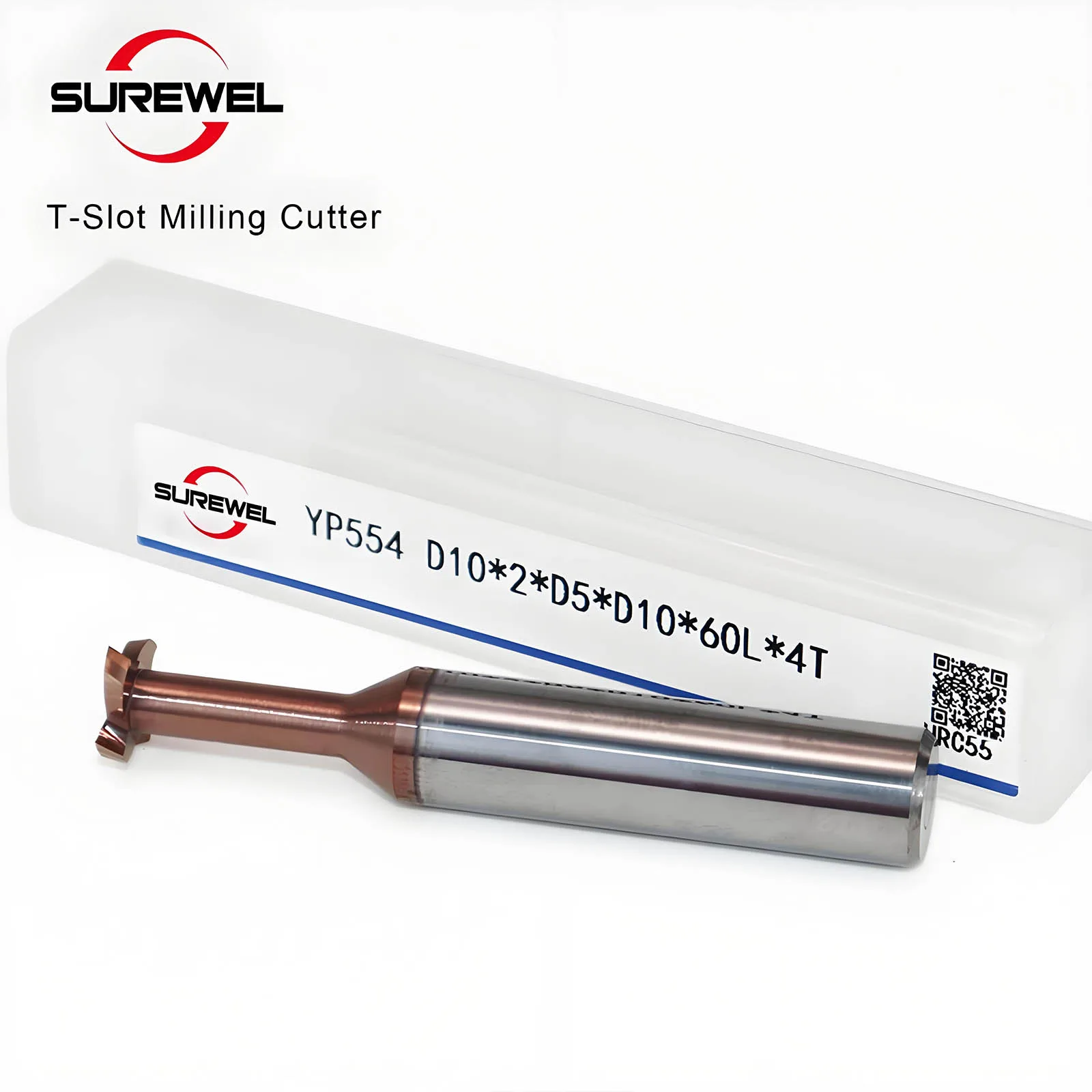 

SUREWEL HRC60 Solid Carbide T slot cutter 5mm 6mm 8mm