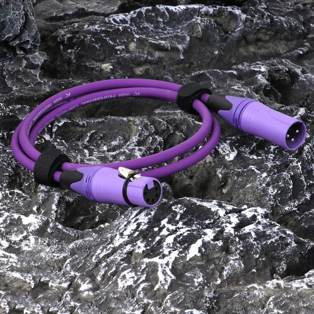 5Pin أنثى/ذكر XLR إلى 3Pin ذكر/أنثى XLR محول اتصال تحول كابل تمديد الصوت لتحريك الضوء الأمامي الأضواء #3