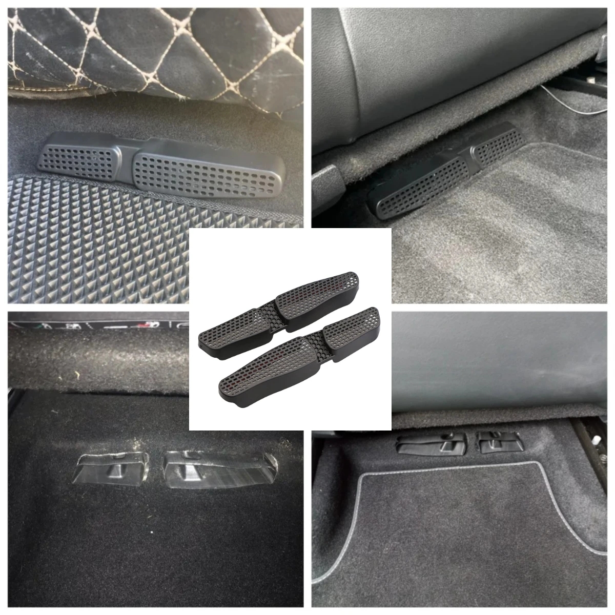 Car Rear Seat Air Outlet Cover for Audi A3 8V SEAT LEON MK3 for VW Golf 7 Mk7 7.5 MK8 Passat B8 2013-2020 for Skoda Octavia A7