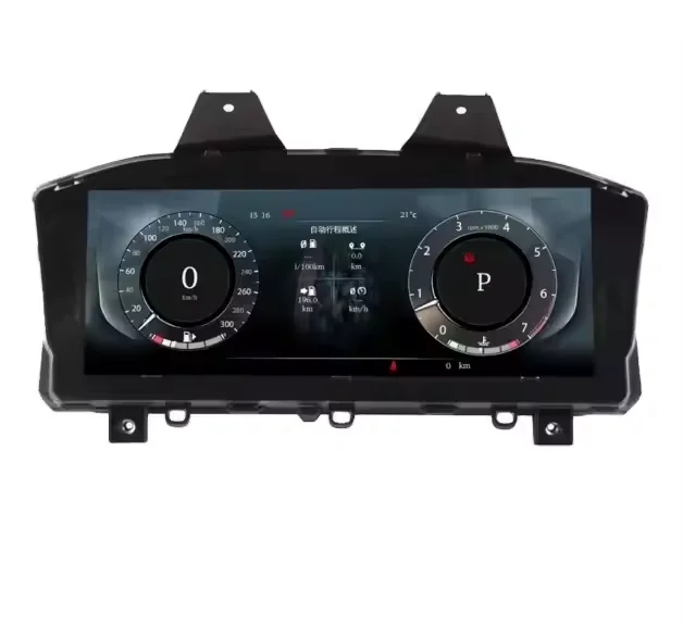 

12.3 Inch for Laer Discovery 5 Car Digital Cluster LCD Dashboard Player Cockpit Virtual Instrument Panel Speedometer