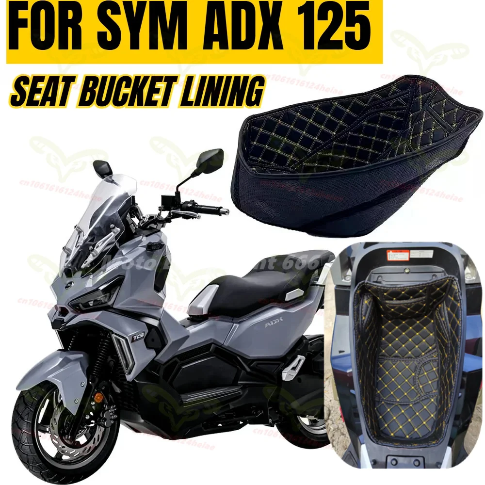 

Для мотоцикла SYM ADX125 ADX 125 2023 2024: Модифицированная подкладка сиденья, подкладка для сиденья-унитаза, крепление для шлема, багажный отсек