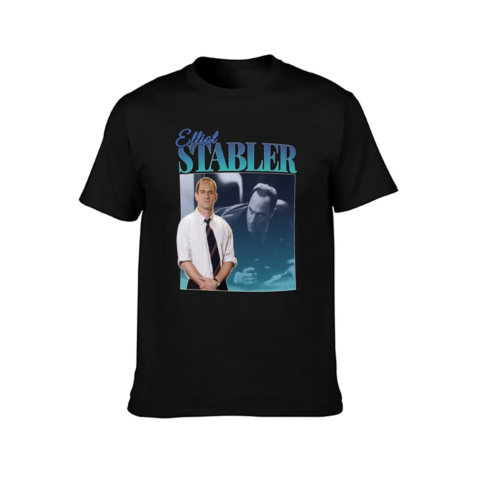 Elliot Stabler T-Shirt rapper graphic tees blacks tee shirts for men