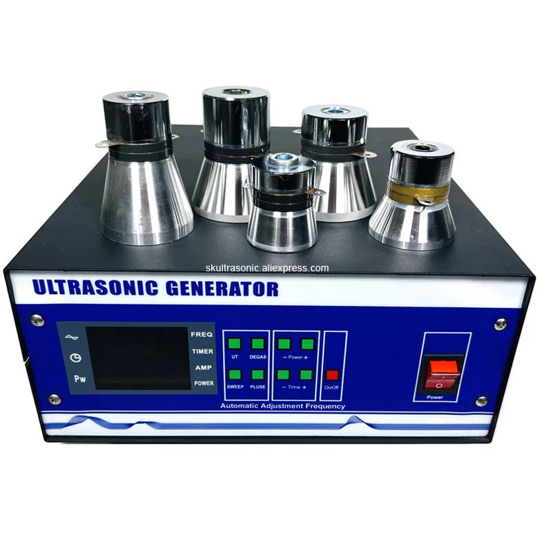 Adjustable Frequency 28KHz-40KHz 1500W Ultrasonic Circuit Geneator For Washing Equipment