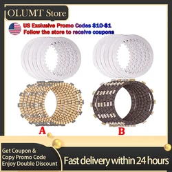 Motorcycle Part Clutch Plates & Steel Friction Disc Kit For YAMAHA XT660R XT660X 25KW XT660Z Tenere XT660 XT 660 R X MT03 MT-03