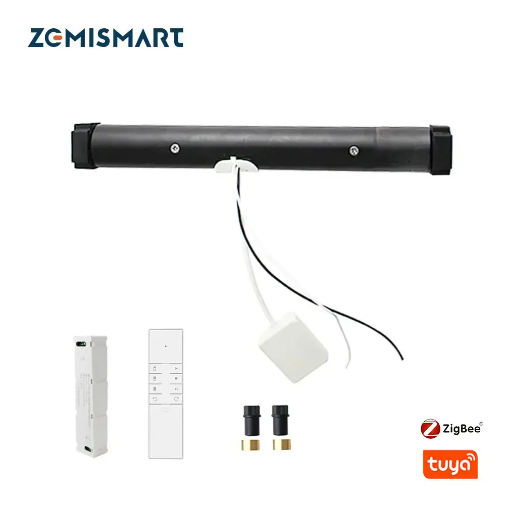 

Zemismart Tuya Zigbee Blind Engine for Aluminum Roman Blind Honeycomb Curtain Alexa Google Home Smartthing Smart Life Control