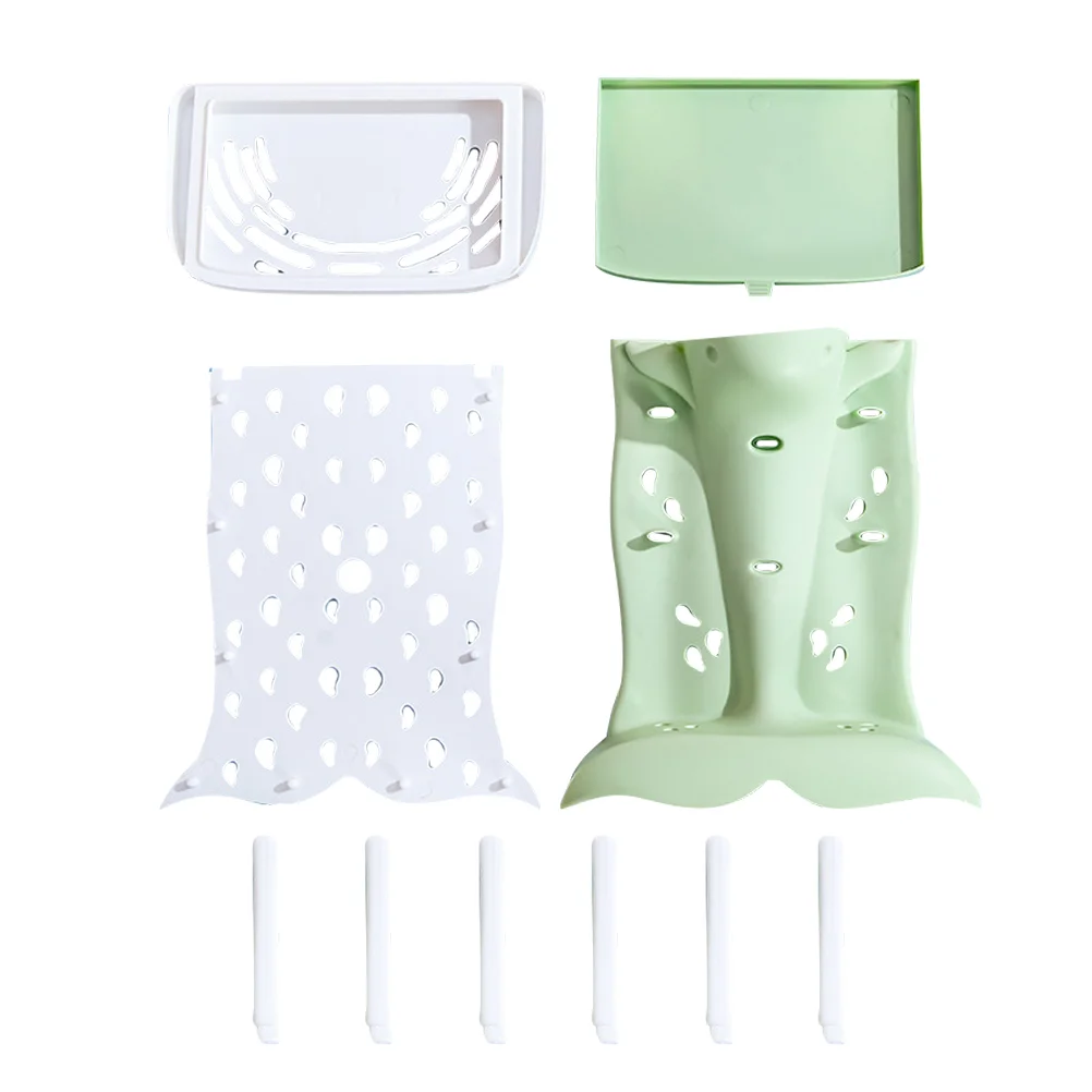 Storage Bottle Drainer Baby Bottles Warmer Plastic Clothes Drying Rack for Accessories