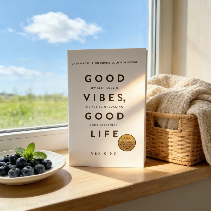 

The English book "A Beautiful Vibe and a Beautiful Life: A Golden Work, Unlocking Excellent Life with Self Love"