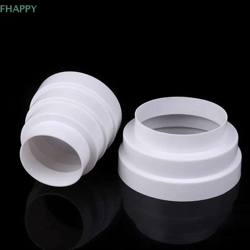 Duct Multi Reducer Extractor Fan Pipe Connector 80/100/110/120/150/160mm For Fan Ventilation Duct Tube Exhaust Duct
