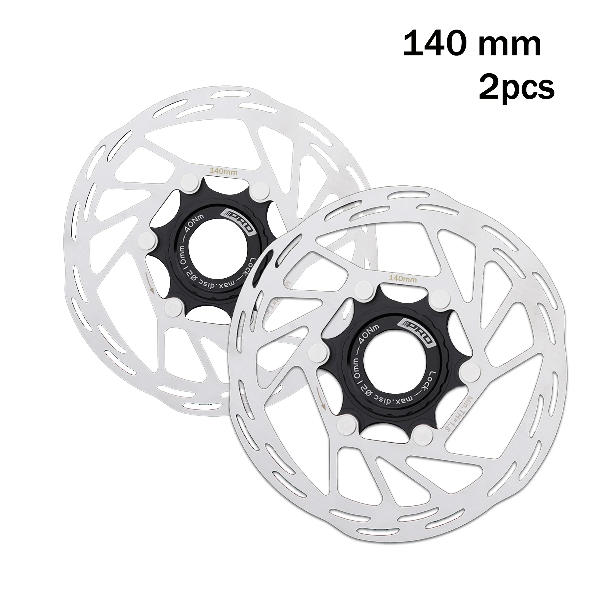 

Center lock disc mountain bike disc brake rotor 140mm 160mm 180mm 203mm IIIPRO brake pads ebike electric bicycle