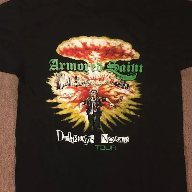 New Armored Saint Delirious Worldwide 87 For Fans S 5Xl T Shirt Bt1160