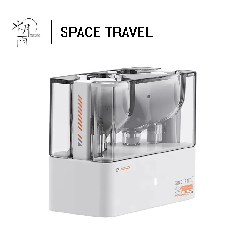 سماعات أذن بلوتوث 5.3 من Moondrop Space Travel TWS تعمل بالبلوتوث 13 مللي متر مع محرك ديناميكي محسّن IEM داخل الأذن سماعات أذن مانعة للضوضاء SBC AAC